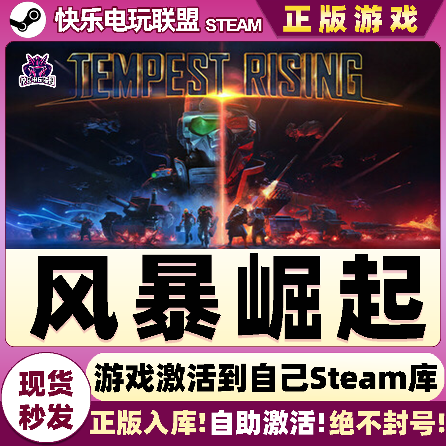 Steam正版风暴崛起全DLC策略游戏