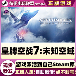 Steam正版皇牌空战7:未知空域 激活码CDKey入库全DLC飞行模拟游戏