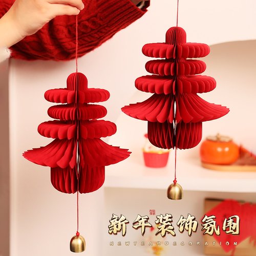 新年装饰品氛围布置马年春节挂饰2026春字客厅门挂件过年场景摆件