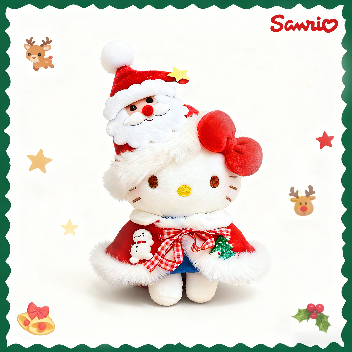 正版凯蒂猫christmas圣诞挂饰