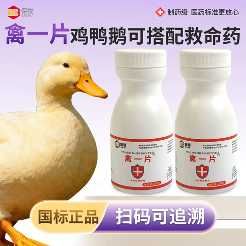 禽一片养鸡可搭配鸡鸭鹅全禽类养殖场专用料饲料添加剂金银花甘草