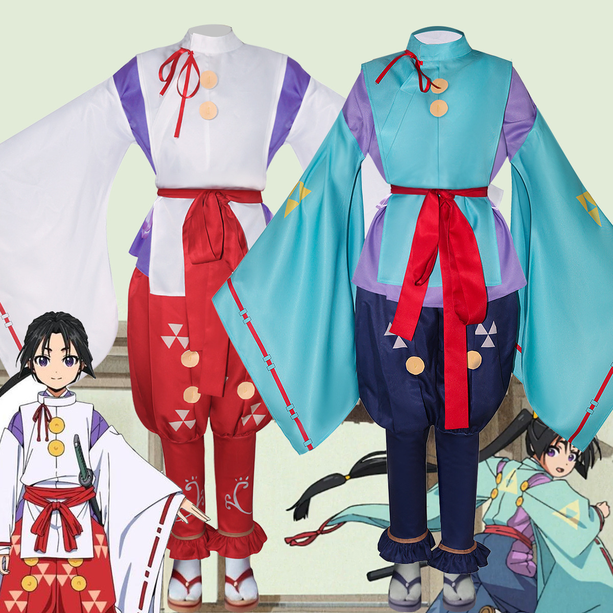 擅长逃跑的殿下/少主溜得快北条时行cos服舞台表演出服装
