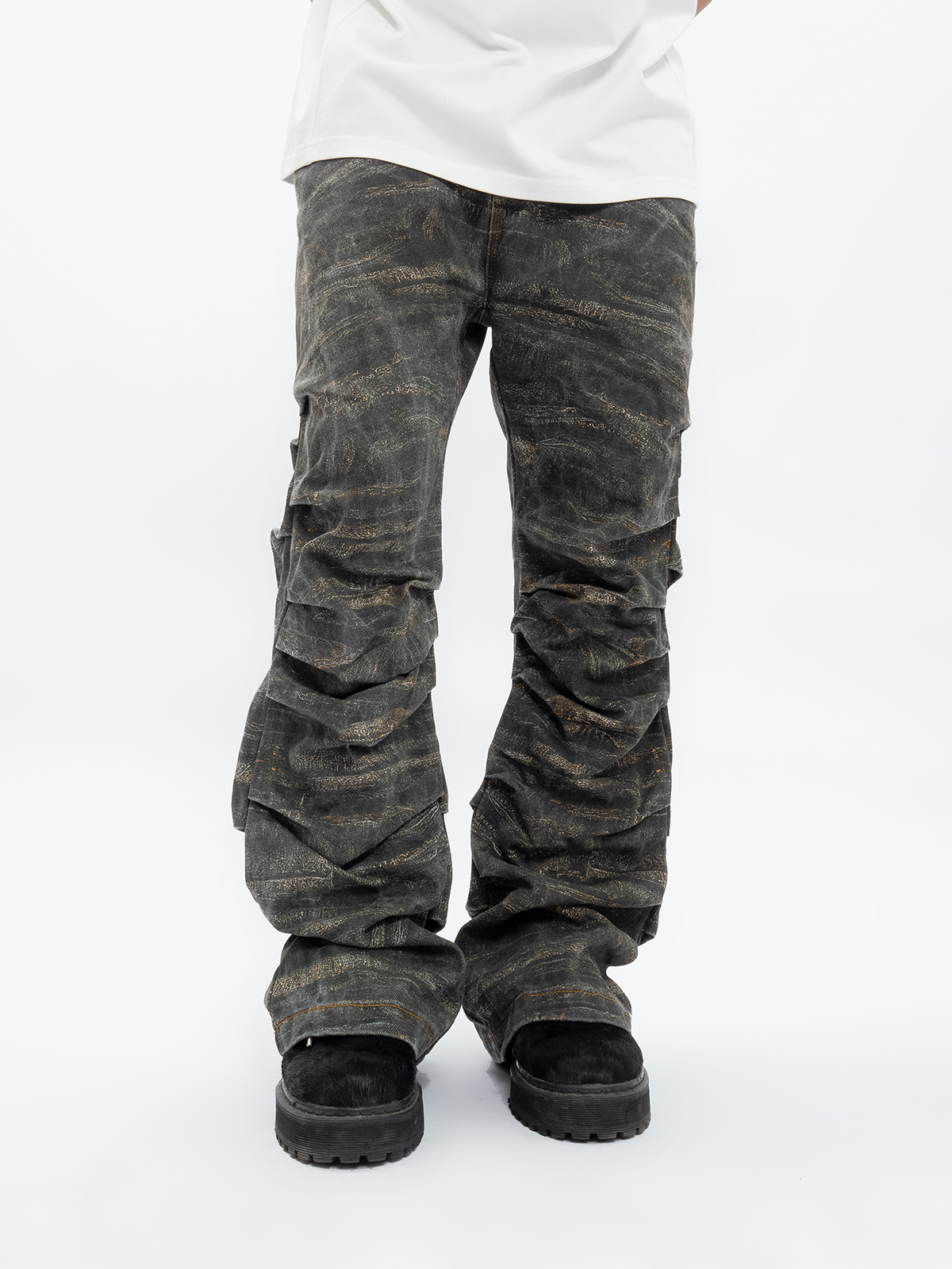 满印长裤斜纹裤opfor迷彩四季