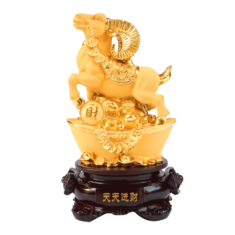 十二生肖生日礼物中式客厅摆件
