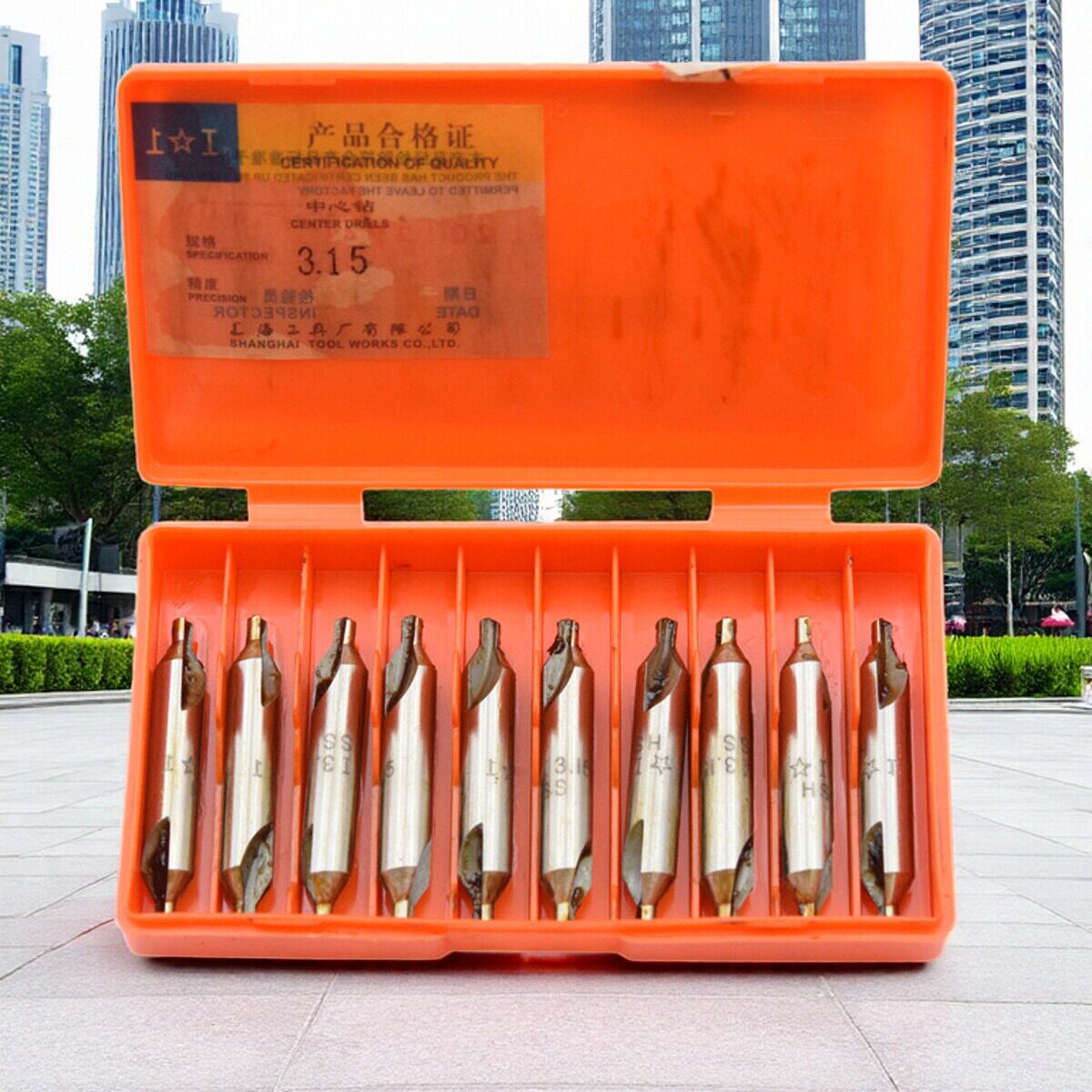 上工中心钻头定心钻不带护锥