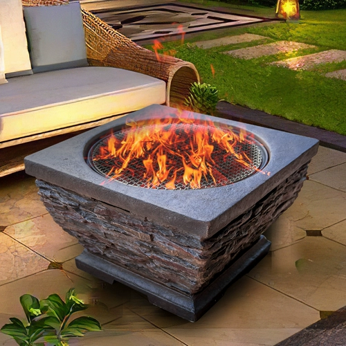 Огромное пламя для бытового отопления крытый уголь на гриле на гриле уголь на гриле запеченная печь на открытом воздухе на стол барбекю Дворик барбекю