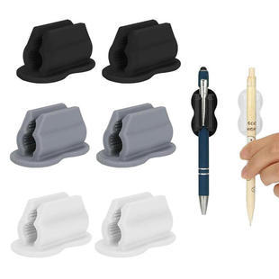 Silicone pen holder, pen clip, desktop storage supplies, ma