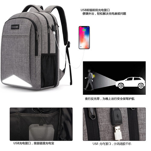Backpack for men and women, computer backpack, backpack, la