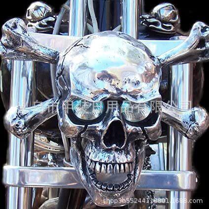 Independent Station Motorcycle Headlight Skull Headlight LE