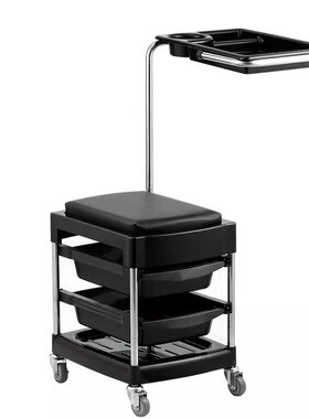 Hair salon hair dye and oil treatment stand hair dye tray t