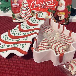 Little Debbie Christmas Tree Biscuit Box Christmas Tree Gif