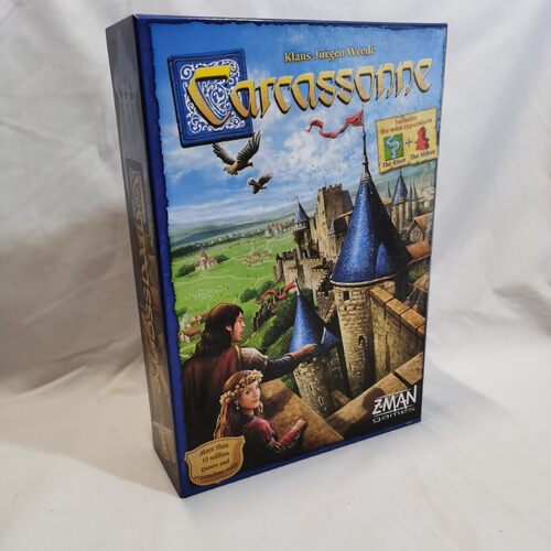 Direct supply version of board game card Carcassonne Board
