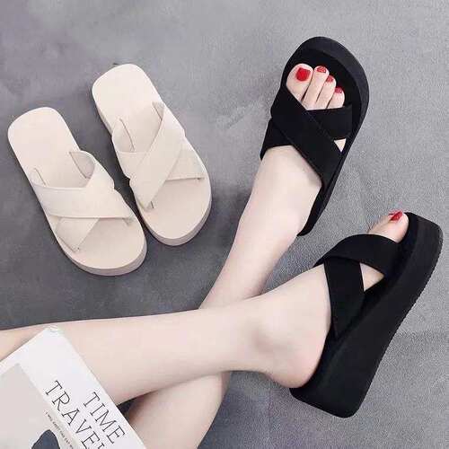 Cross slipper women's summer net infrared wear casual slimm
