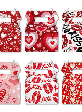Valentine's Day Decoration Love Candy Snack Packaging Handh
