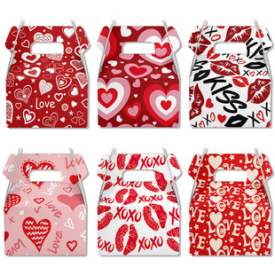 Valentine's Day Decoration Love Candy Snack Packaging Handh