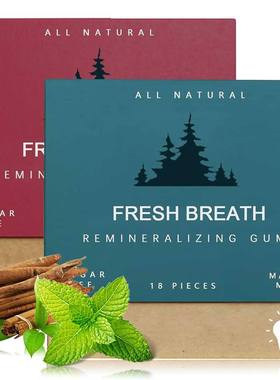 Organic MASTIC MINT Miracle Reminerizing Chewing Sugar Free