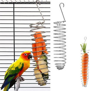Parrot feeder Rutin chicken vegetable rack Bird trough Frui
