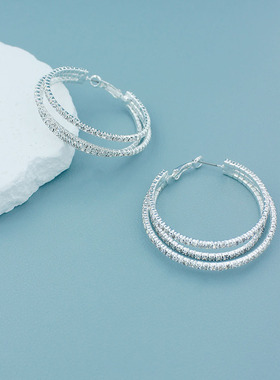 Factory direct sales of 3-layer circular steel wire rhinest