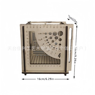 New Multi Wooden Yarnboll Multi functional Knitted Storage