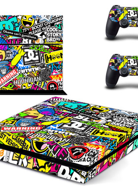 PS4 gaming console sticker selection series PVC material, m