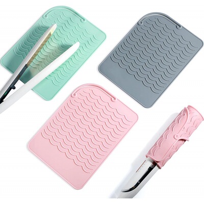 Temu curling iron pad straightening iron pad insulation pad