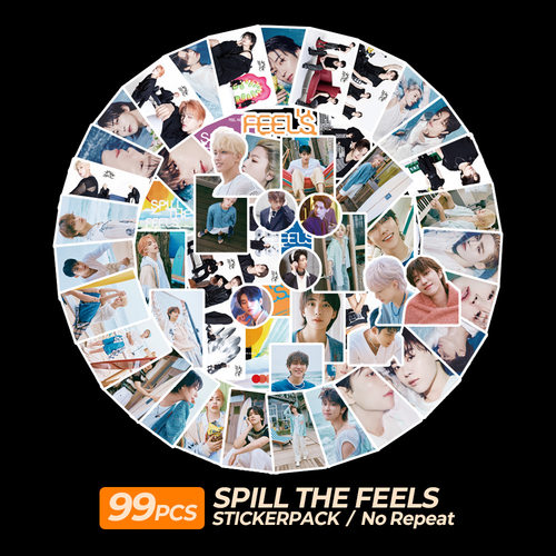 99pcs Seventeen SPILL THE FEELS Album Wen Junhui Quan Shunr