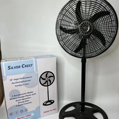 Silver Crest 18 inch European standard industrial floor fan
