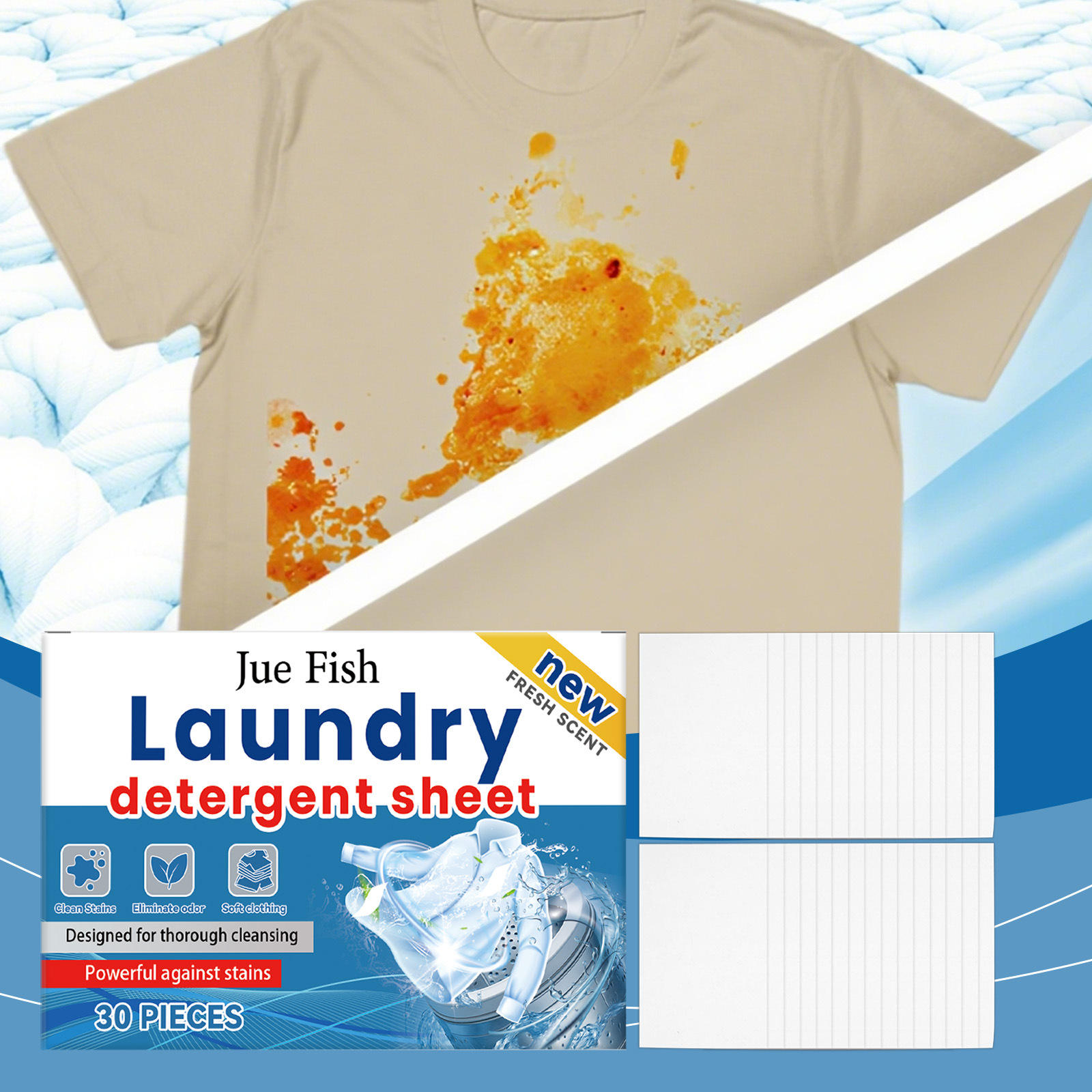 JUEFISHlaundrydetergentda
