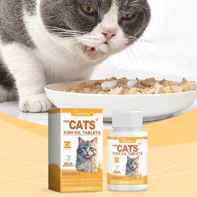 Yegbong Cat Multi dimensional Fish Oil Tablets for Cat Care