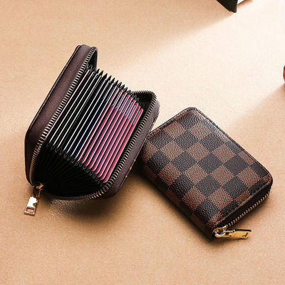 Organ card bag with multiple card slots, large capacity ID