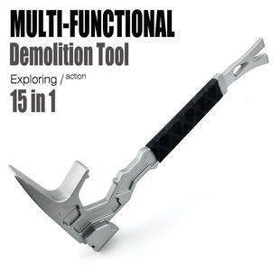 Home and Outdoor Multifunctional Hammer, Nail Lift, Pry Bar