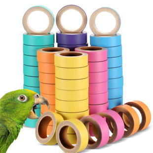 Parrot toy bird toy parrot gnawing paper ring bird toy loos