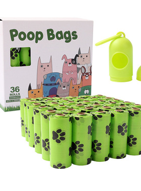 EPI Degradable Footprint Pet Bag Garbage Bag Dog Toilet Bag