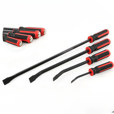 8/12 inch inclined top pry bar heavy-duty pry bar with stri