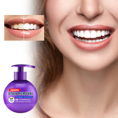 Jaysuing Baking Soda Press Toothpaste Passion Fruit Refresh