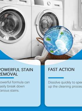 Jaysuing washing machine stain remover effervescent tablets