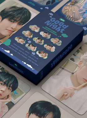 55 Small Cards ZEROBASEONE 2024 Good Night Series LOMO Card