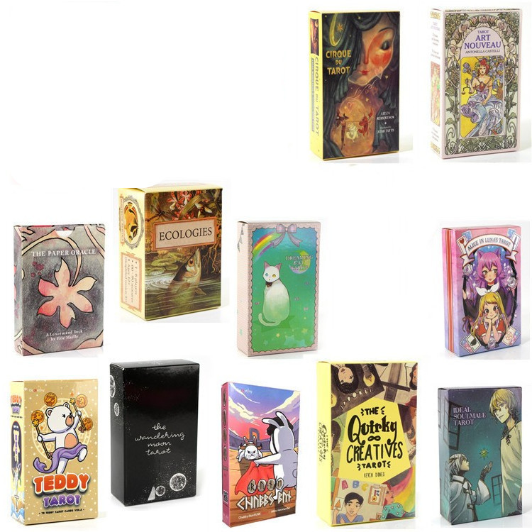 2024 Tarot Oracle Card Collection Board Game Cards Tarot Ca