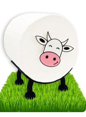 R-Satz Shop Cow Toilet Roll HolderR-Satz Shop Cow Roll Toil