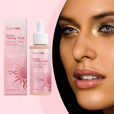 BUSHAID   Sunless Tanning Drops Body Treatment
