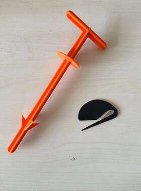 Hunters Specialties Dressing Tools, Orange and Black Hair R