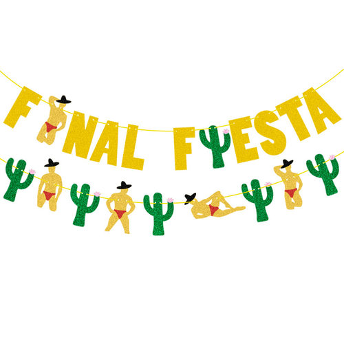 Mexican Jiahua Theme Single Girl Wedding Party Decoration F