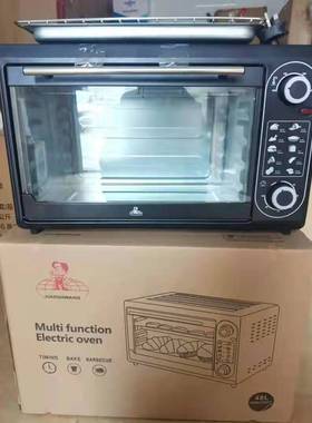 British and American 48L Large Capacity Electric Oven Home