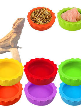 Gecko feeding cover, pet feeding tool, silicone cover, rept