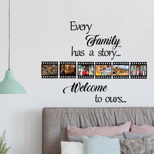 Wall Photo Stickers Background Room MS3072 Living Film