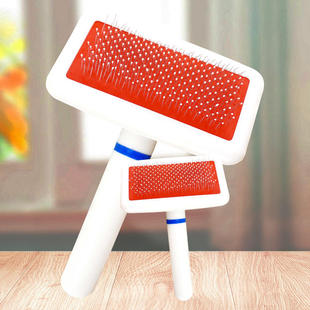 Fengpei White Needle Comb with Airbag Pet Cat and Dog Comb