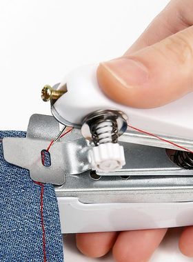 Portable manual mini mini sewing machine, household handhel