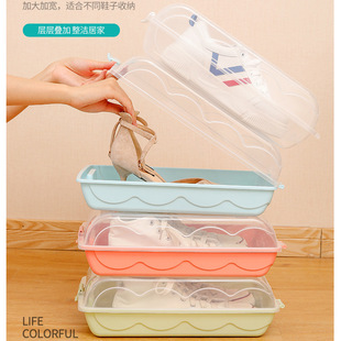 box cabinet shoe plastic transparent Storage