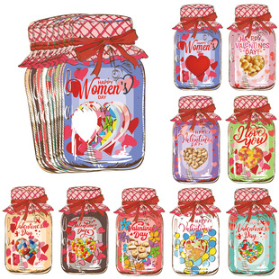 Valentine's Day decorations, candy, snacks, card bags, part