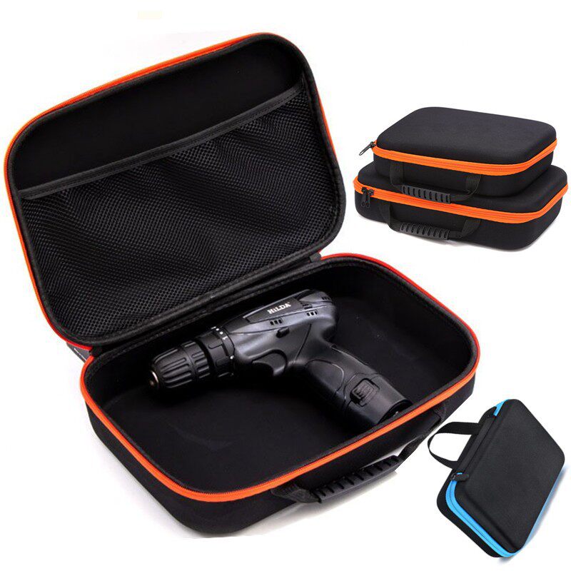 Hardware tool storage box, electric drill tool kit, electri